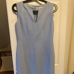 Casual Corner Powder Blue Sleeveless Dress